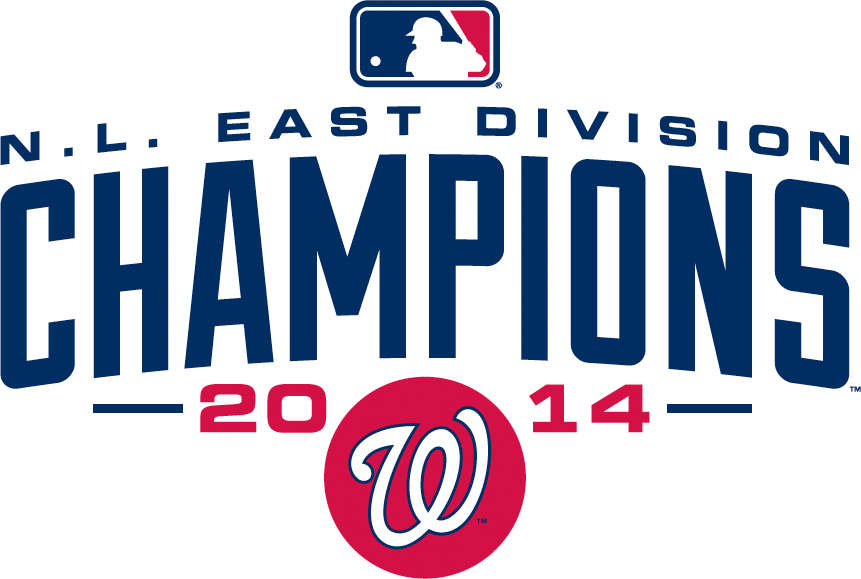 Washington Nationals 2014 Champion Logo vinyl decal